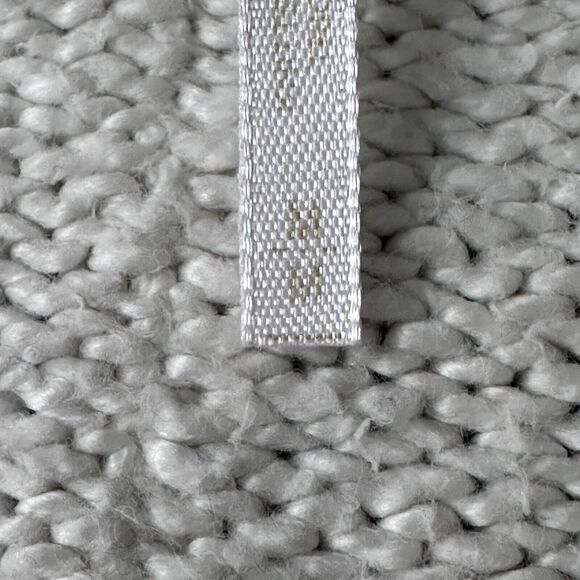 Free People Sweater Womens Medium Off-White Cotton Knitted Crew Neck Long Sleeve - Picture 6 of 12